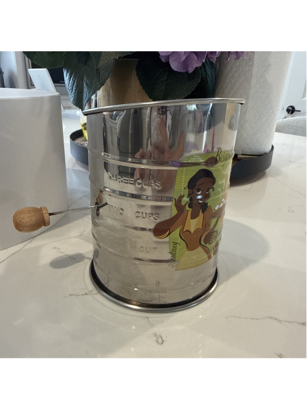 Disney EPCOT Food & Wine Festival 2022 Tiana Flour Sifter NEW